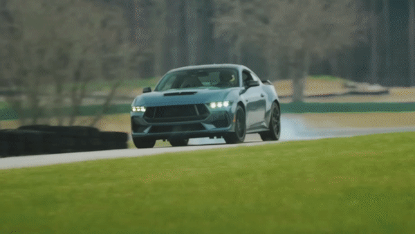 The 2024 Ford Mustang has an electronic drift brake.