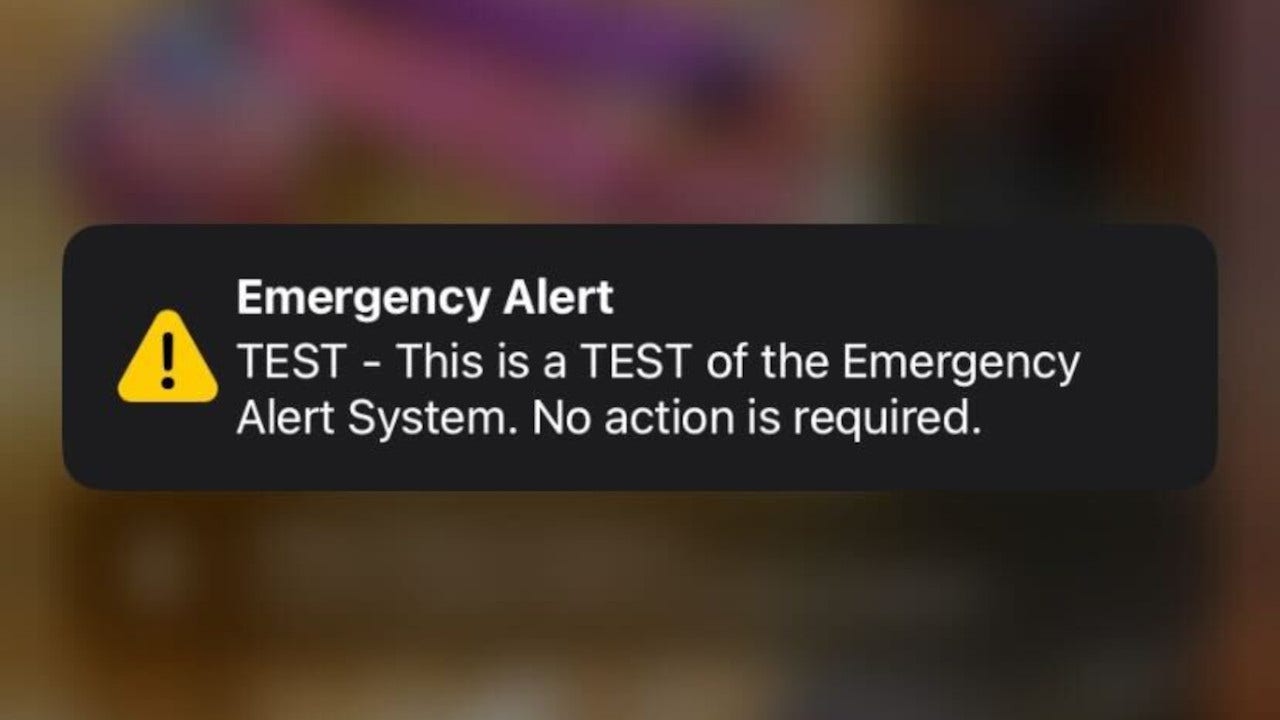Florida emergency alert test sent at 4:45 am draws angry response, has