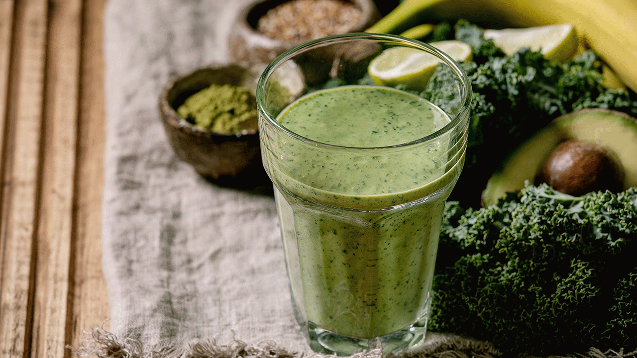 Green smoothies are a healthy choice to get lots of healthy ingredients into your body.