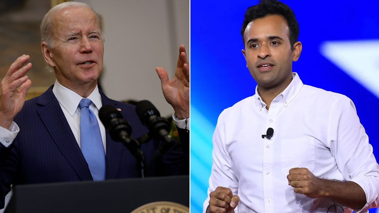 Biden running for re-election is 'elder abuse' by 'managerial class,' Vivek Rameswamy says