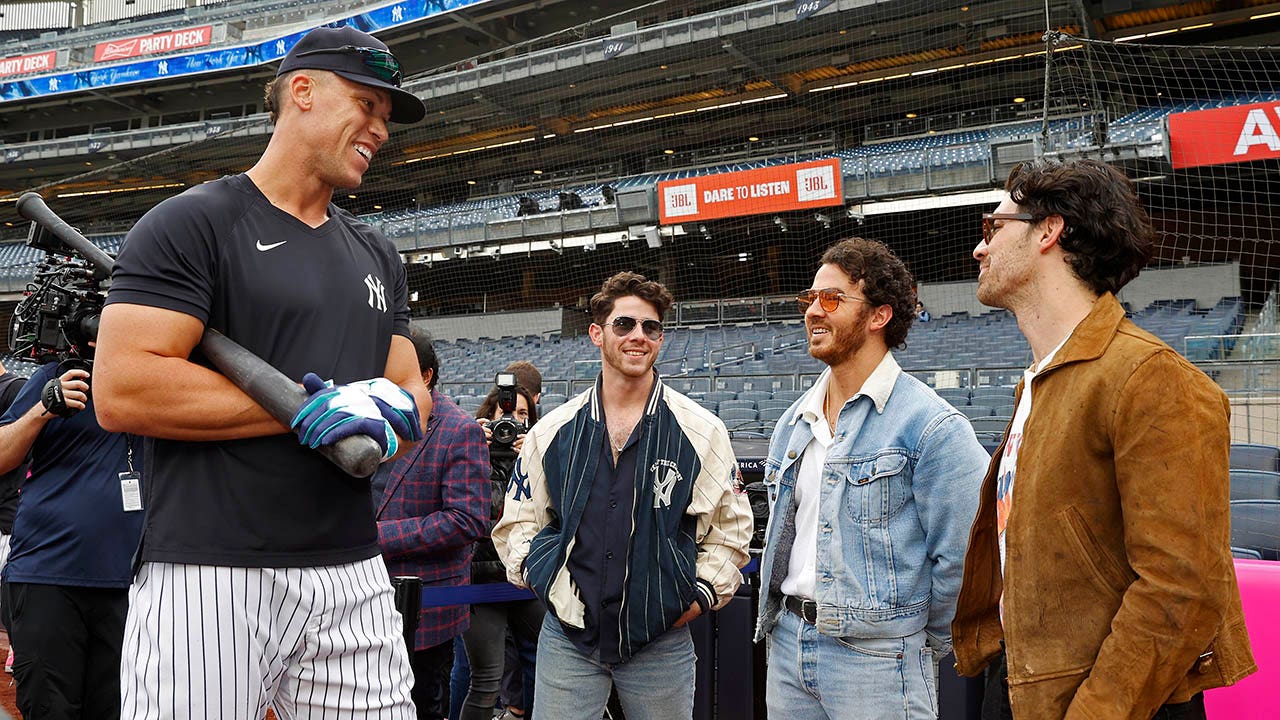 Jonas Brothers Go Viral for Visit to New York's Yankee Stadium