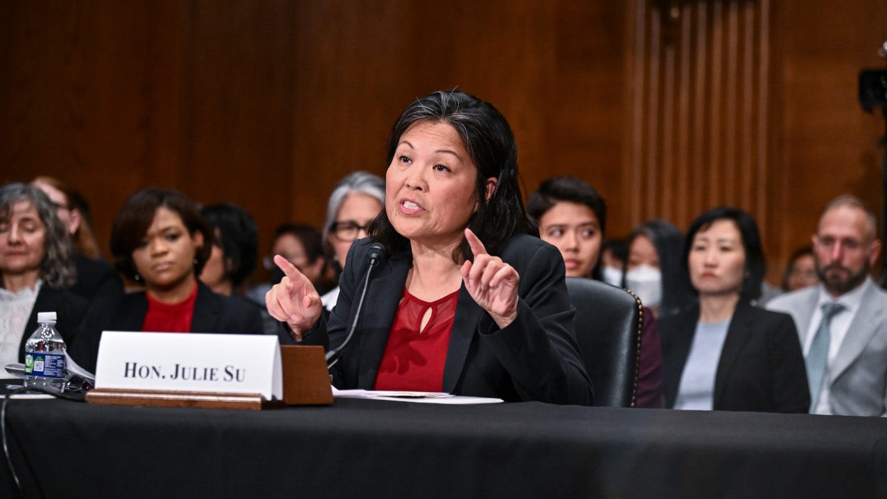 Biden’s Labor nominee Julie Su advances out of committee in party-line vote