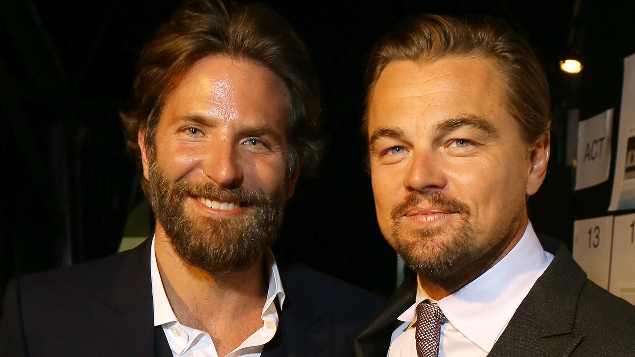 Leonardo DiCaprio was spotted with his pal Bradley Cooper's ex-girlfriend. (Getty Images)