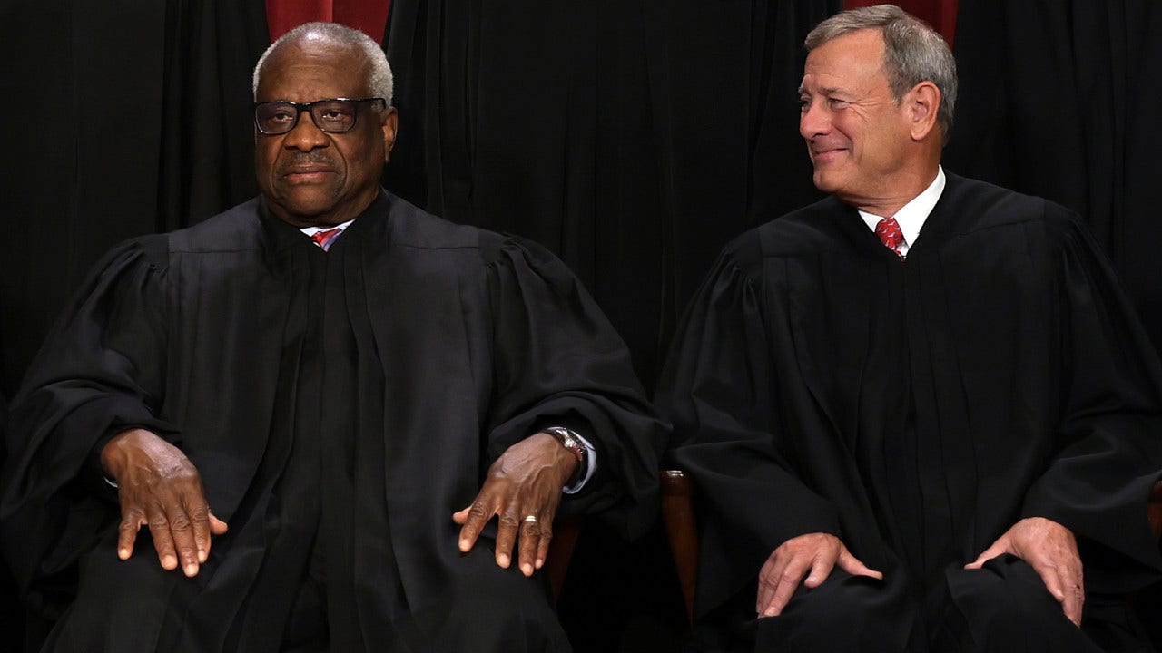 SCOTUS can address ethics as 'independent branch,’ Chief Justice Roberts says amid Clarence Thomas attacks
