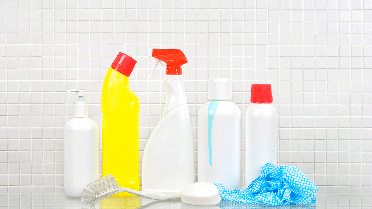 Unbranded cleaning products 