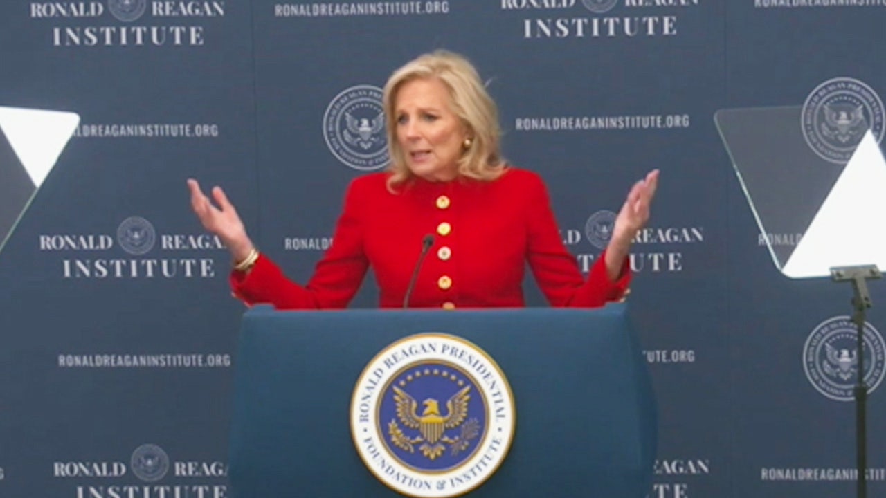 Jill Biden applause line falls flat; first lady tells audience: 'I thought you might clap for that'