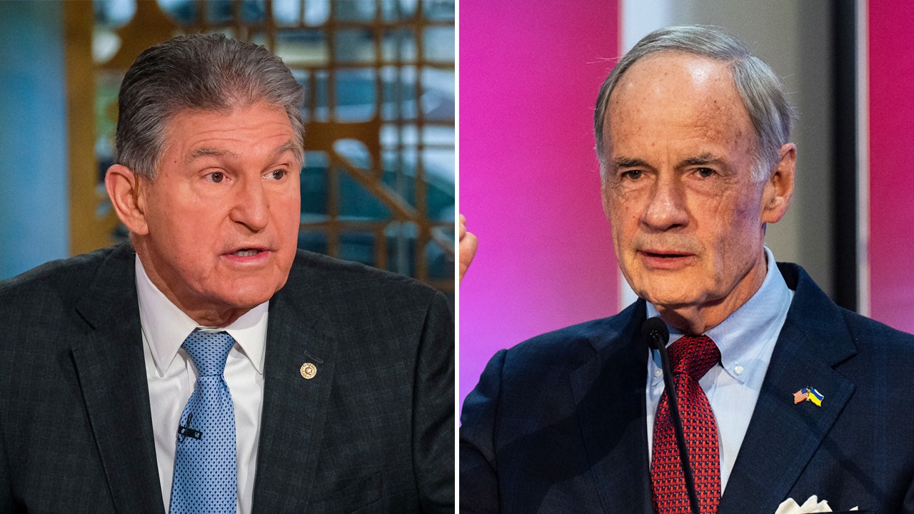 Manchin, Carper silent on 2024 election plans as Republicans fight to take back Senate