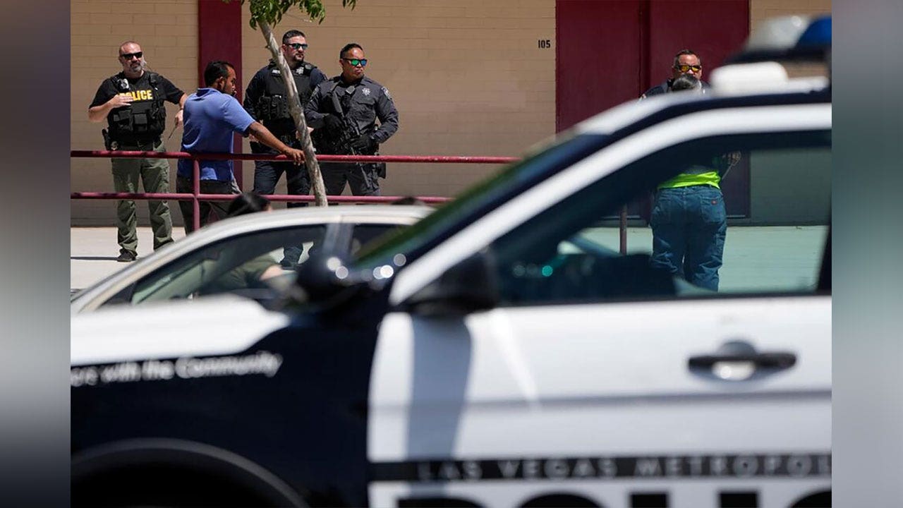 Las Vegas schools placed on lockdown after staff member is shot on ...