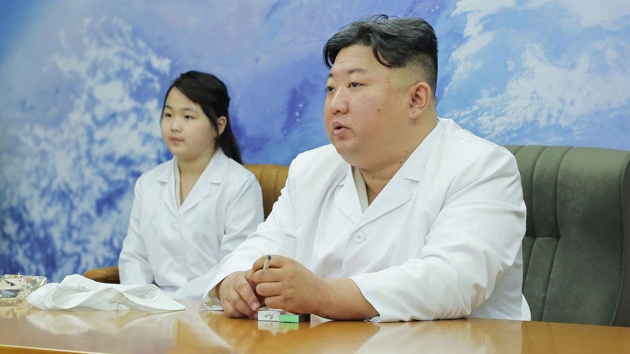 Kim Jong Un publicizing daughter to secure loyalty for family, South Korean officials speculate