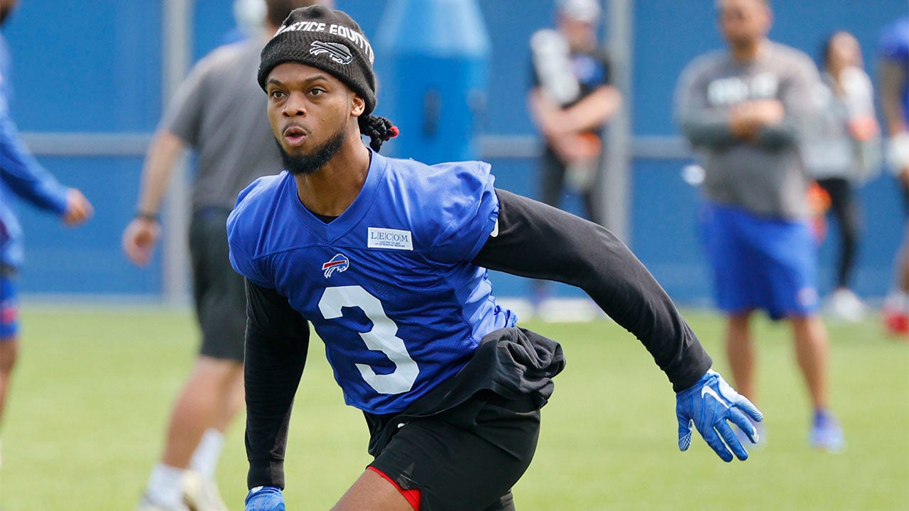 Bills' Damar Hamlin admits he was 'a little scared' at first padded  practice since cardiac arrest