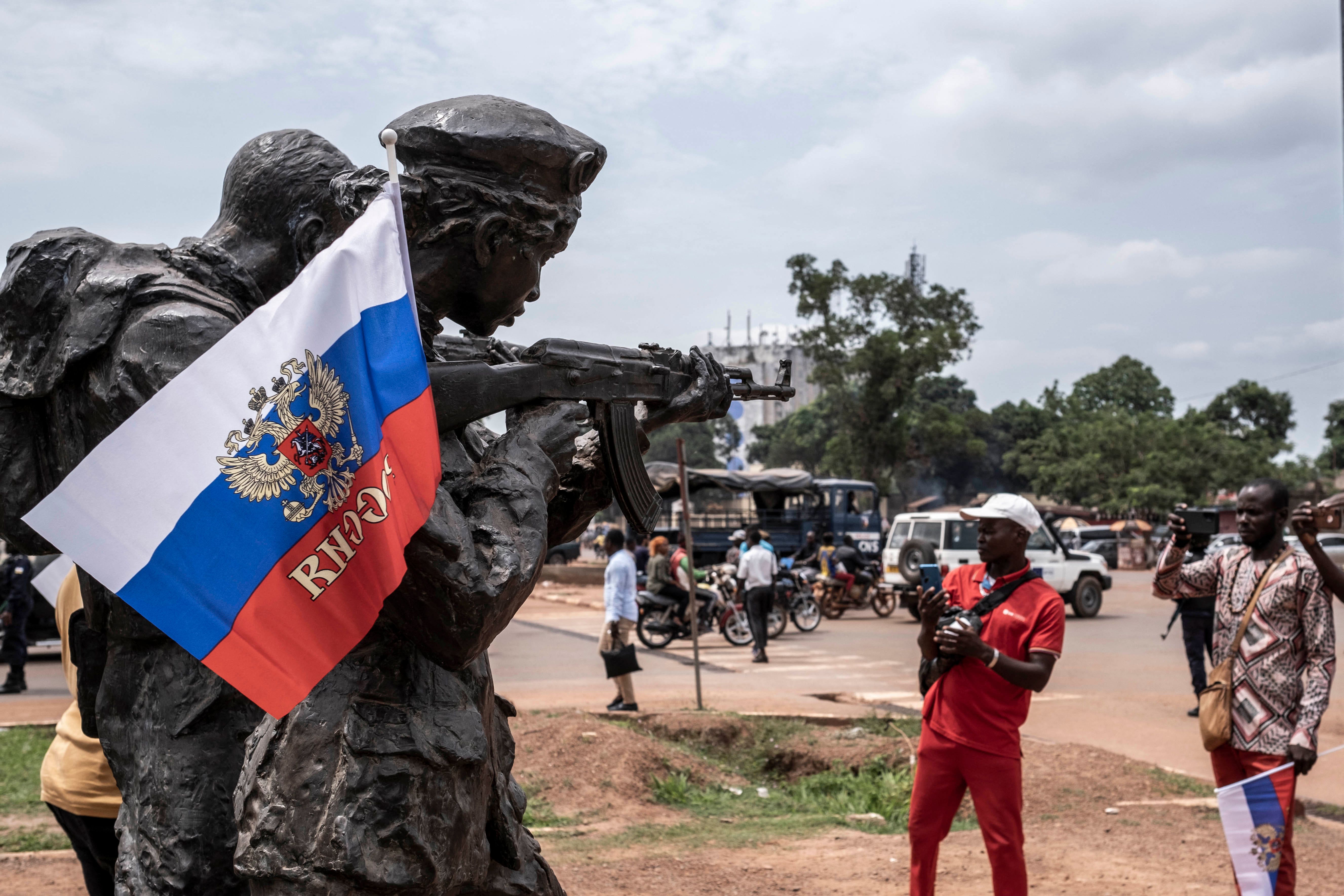 Russian warlord expands activity in Africa on Moscow’s behalf, creating foothold in vital region