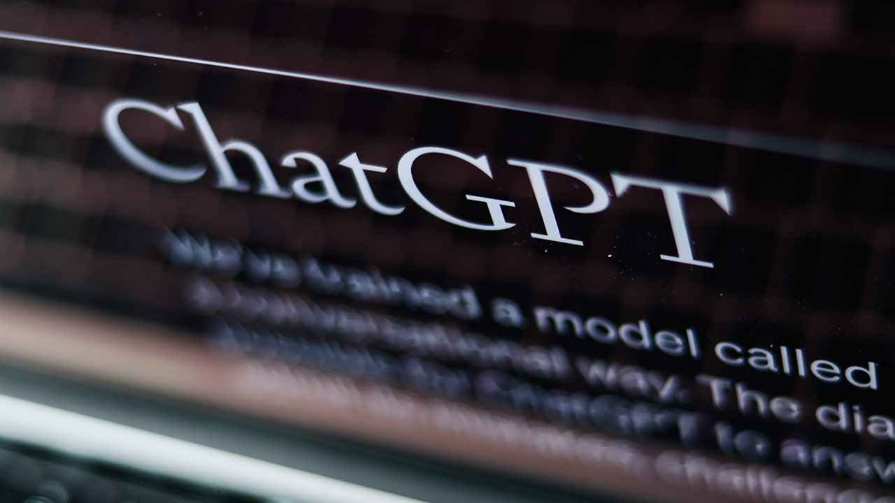 A picture of a screen that emphasizes the words ChatGPT