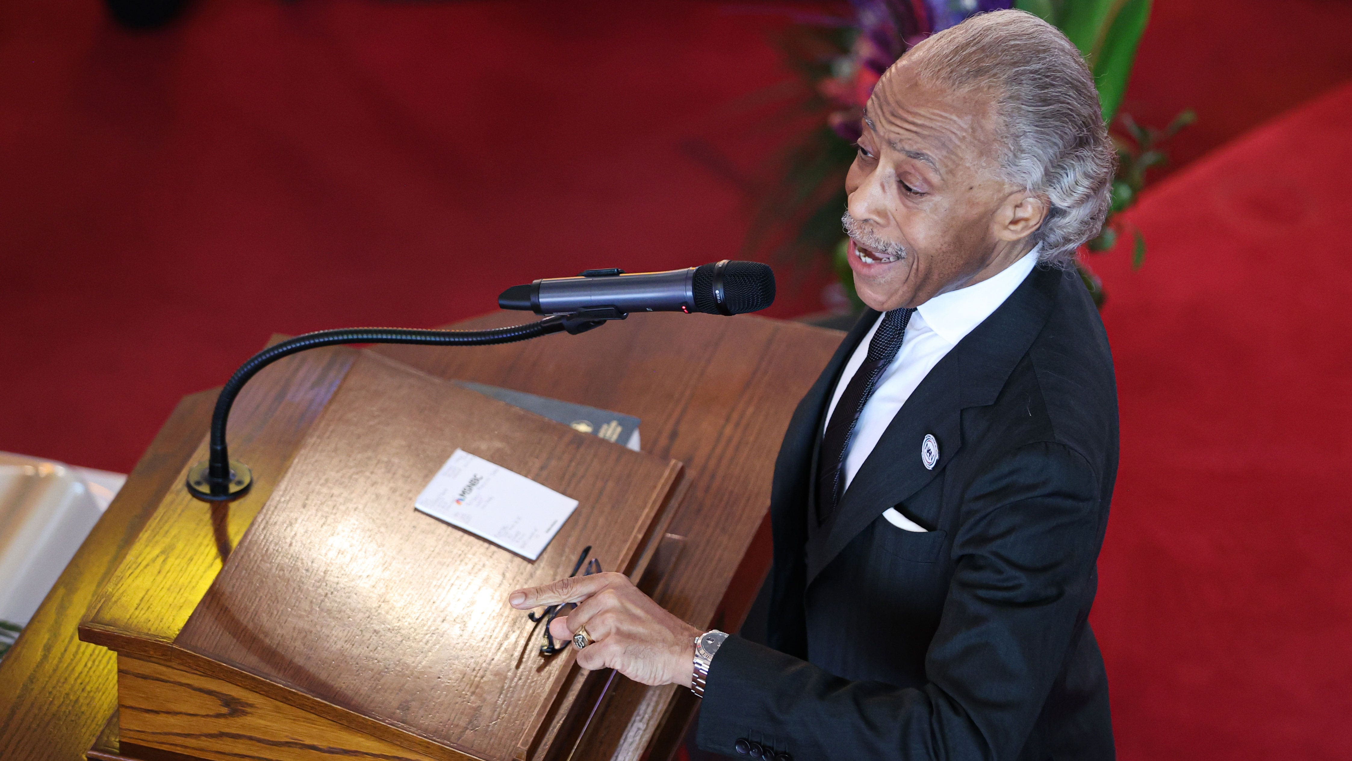 Jordan Neely death: Al Sharpton says 'they put their arms around all of us' in funeral speech