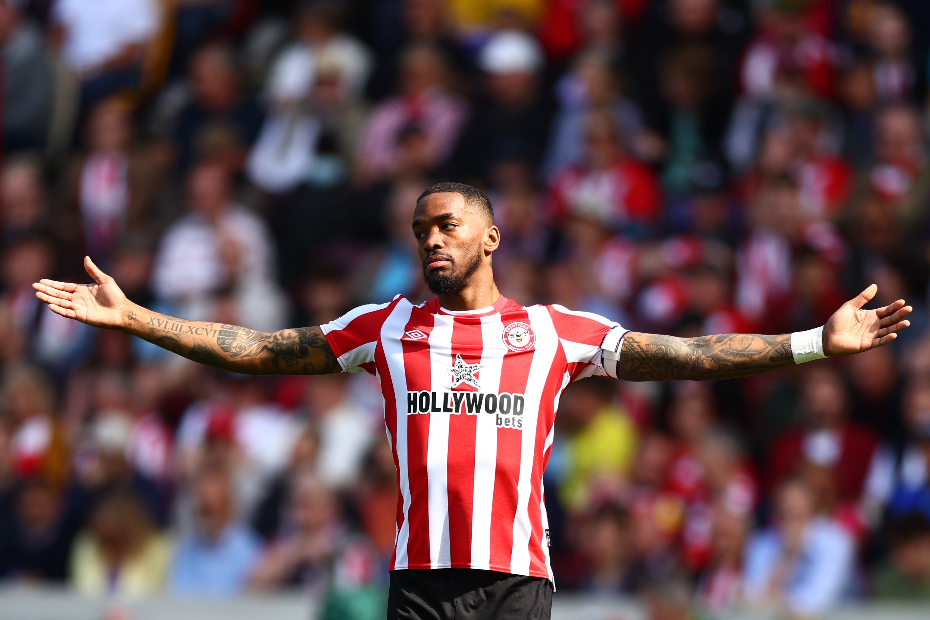 Premiere League striker Ivan Toney receives eight month suspension for breaking league betting rules