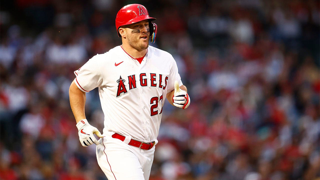 Angels’ Mike Trout passes Joe DiMaggio on all-time home run list in sweep of Red Sox