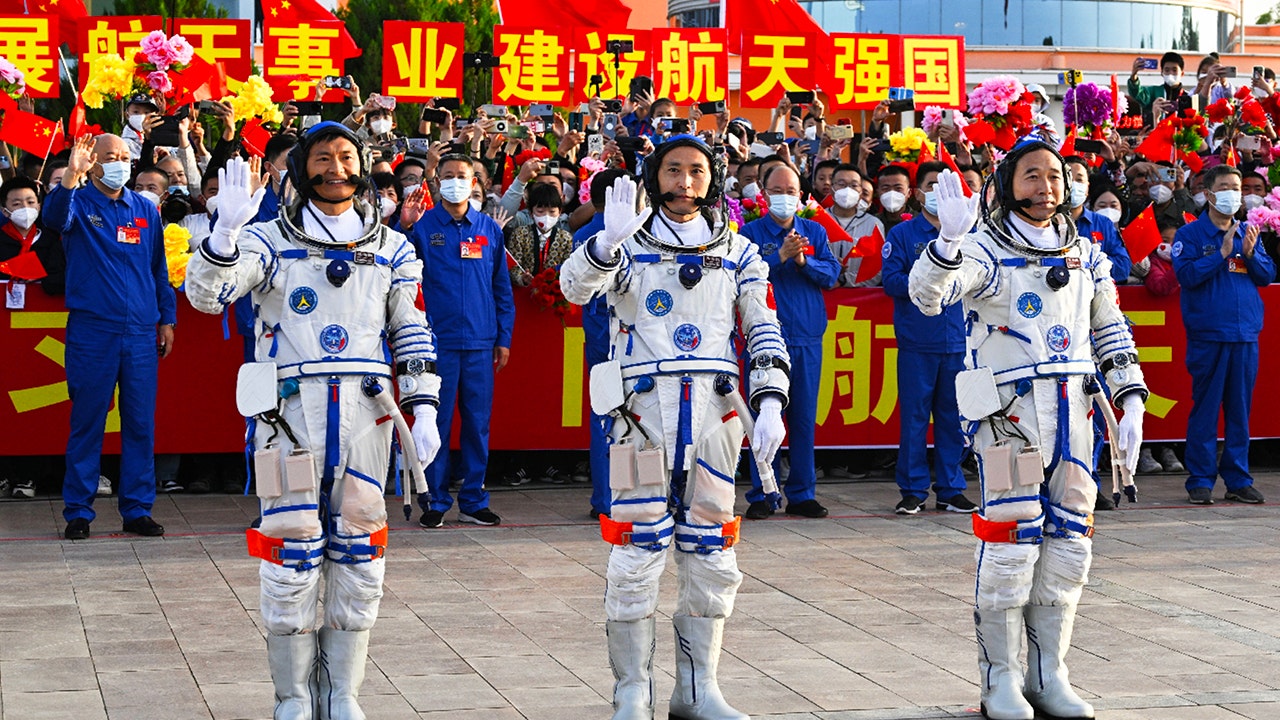 China sends three astronauts to Tiangong Space Station ahead of trip to the moon