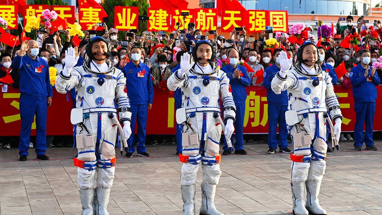 China Sends Three Astronauts To Tiangong Space Station Ahead Of Trip To ...