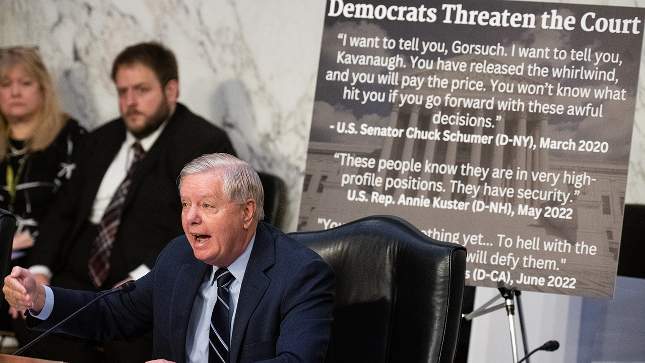 Graham says Dems' 'assault' on Clarence Thomas meant to 'destroy' Supreme Court's 'legitimacy'