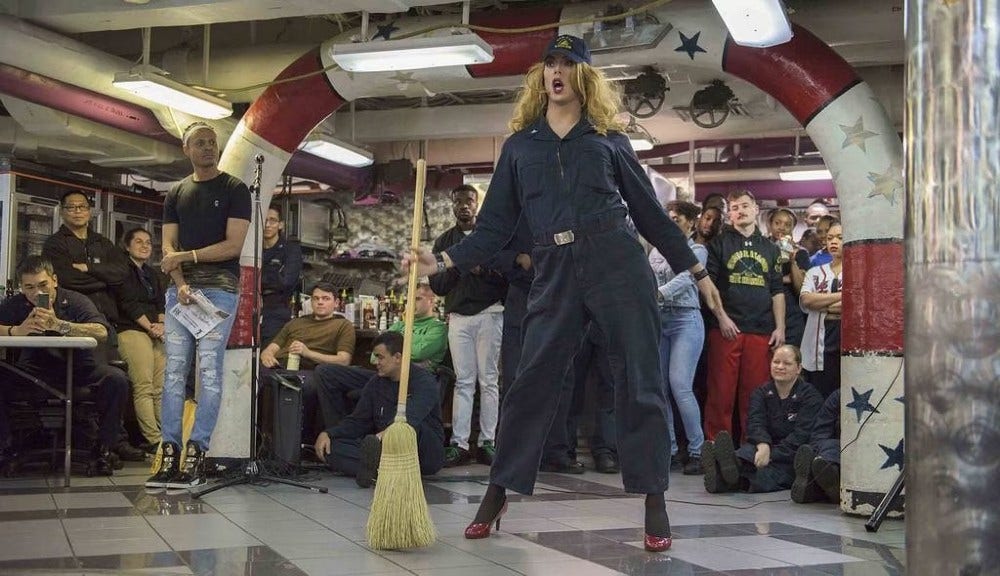 Republican senators 'question' Navy's use of drag queen: 'not appropriate' for U.S. military