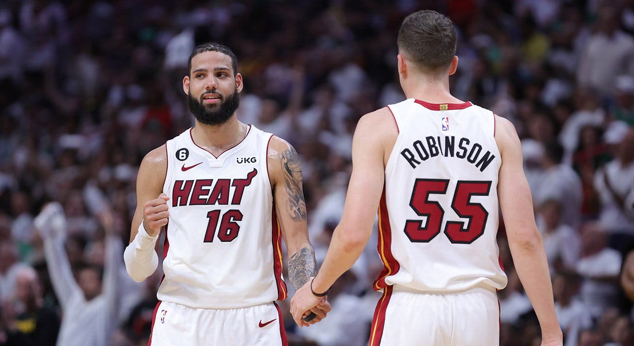 Miami Heat's Eastern Conference championship gear is here; NBA Finals set 