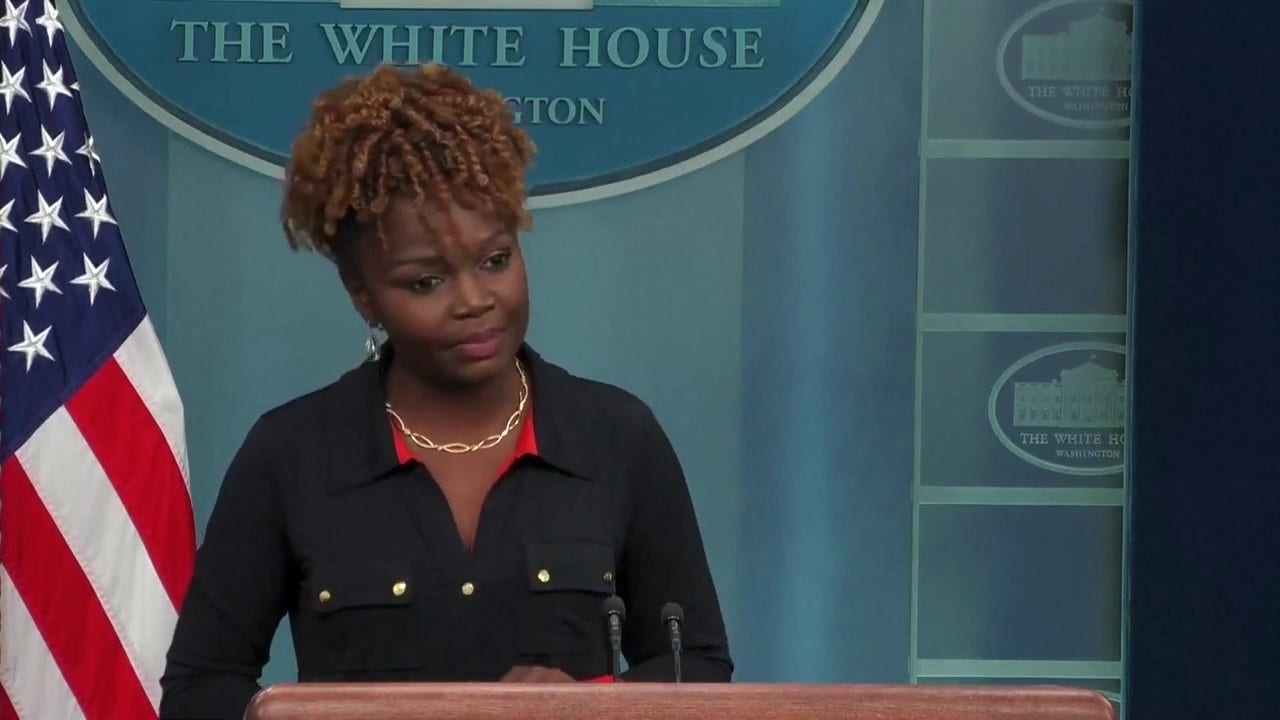 Karine Jean-Pierre ends press briefing after being pressed on Durham report: 'Fled the podium'