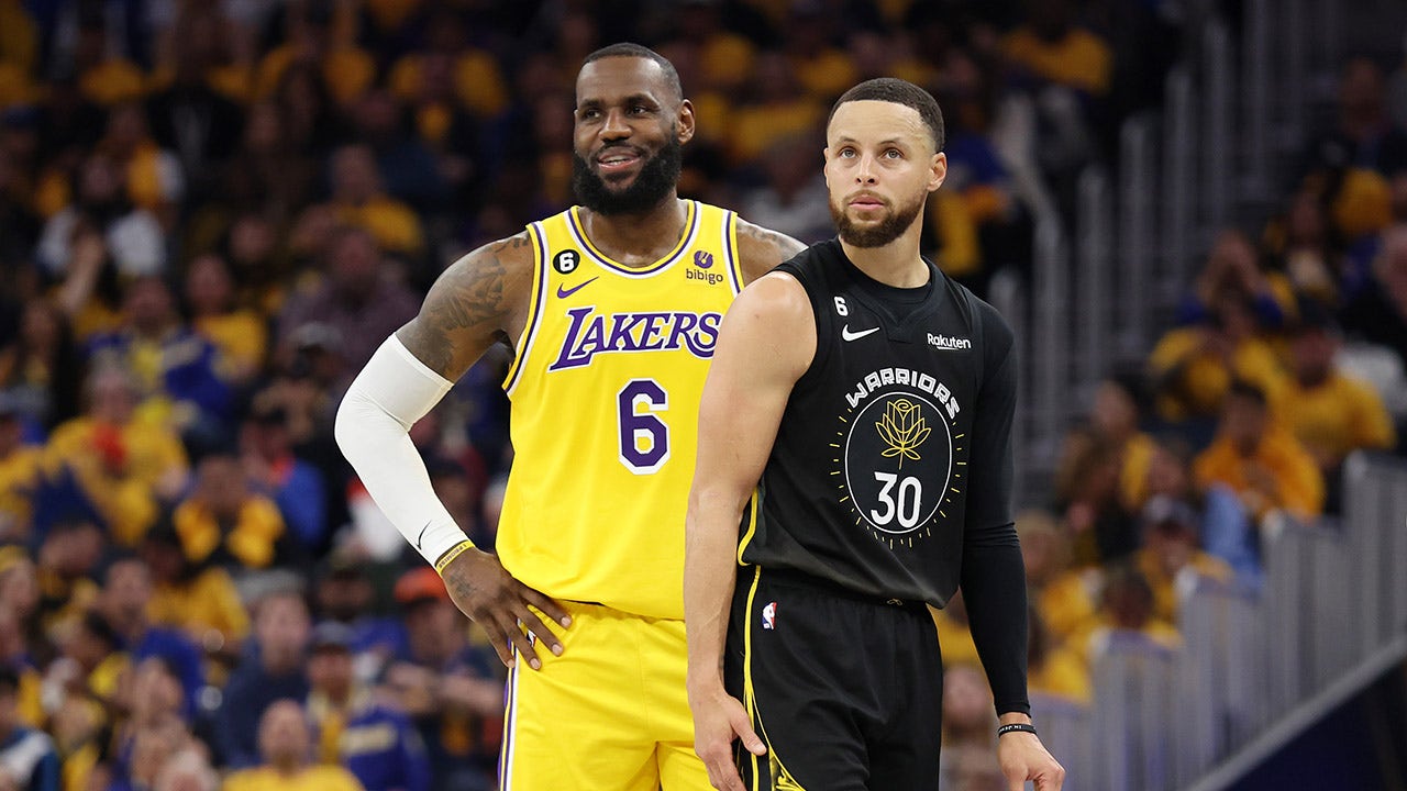 2023 NBA playoffs: LeBron James leads Lakers past Warriors into Western  Conference Final