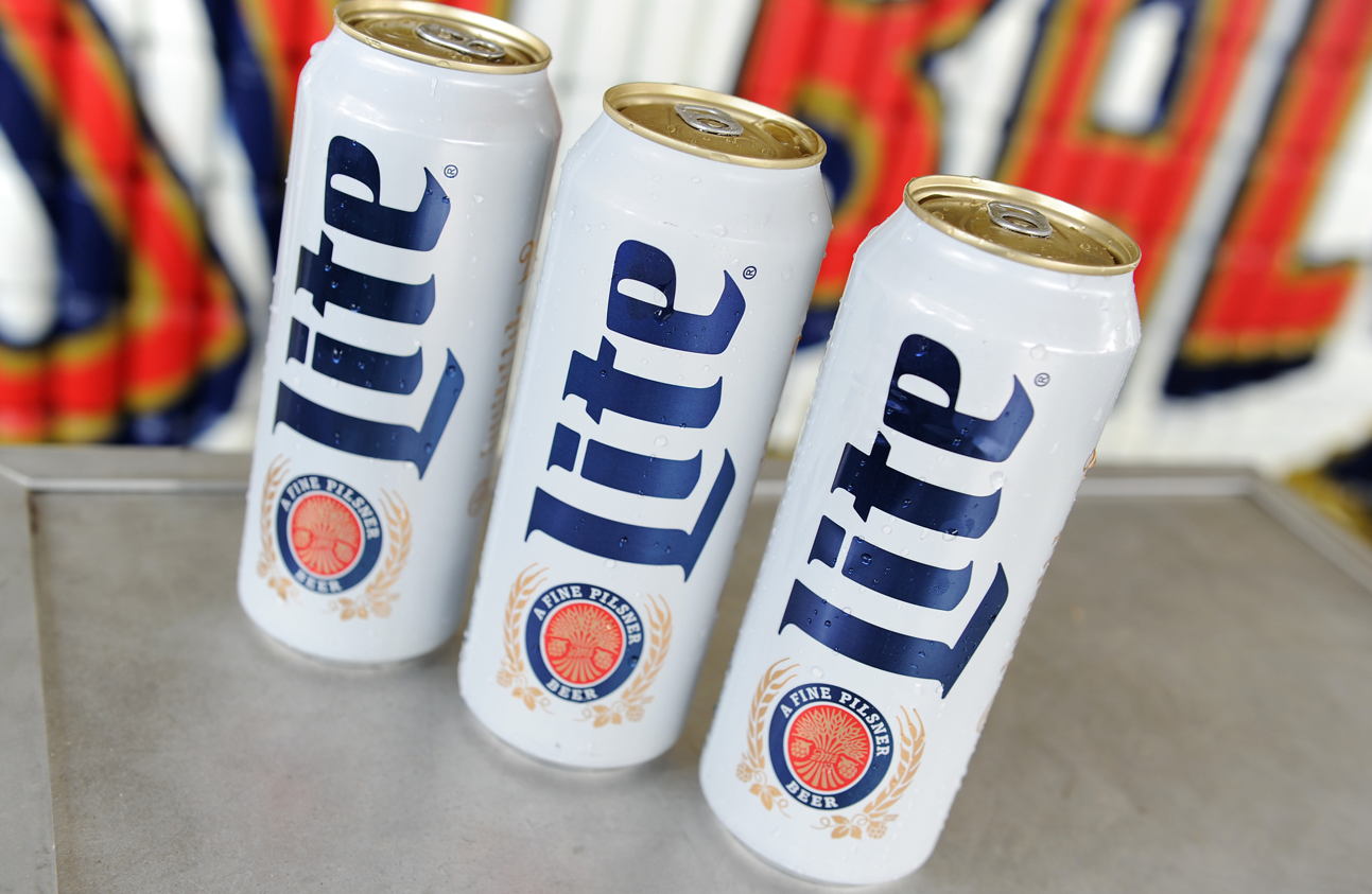 New Miller Lite Bottle