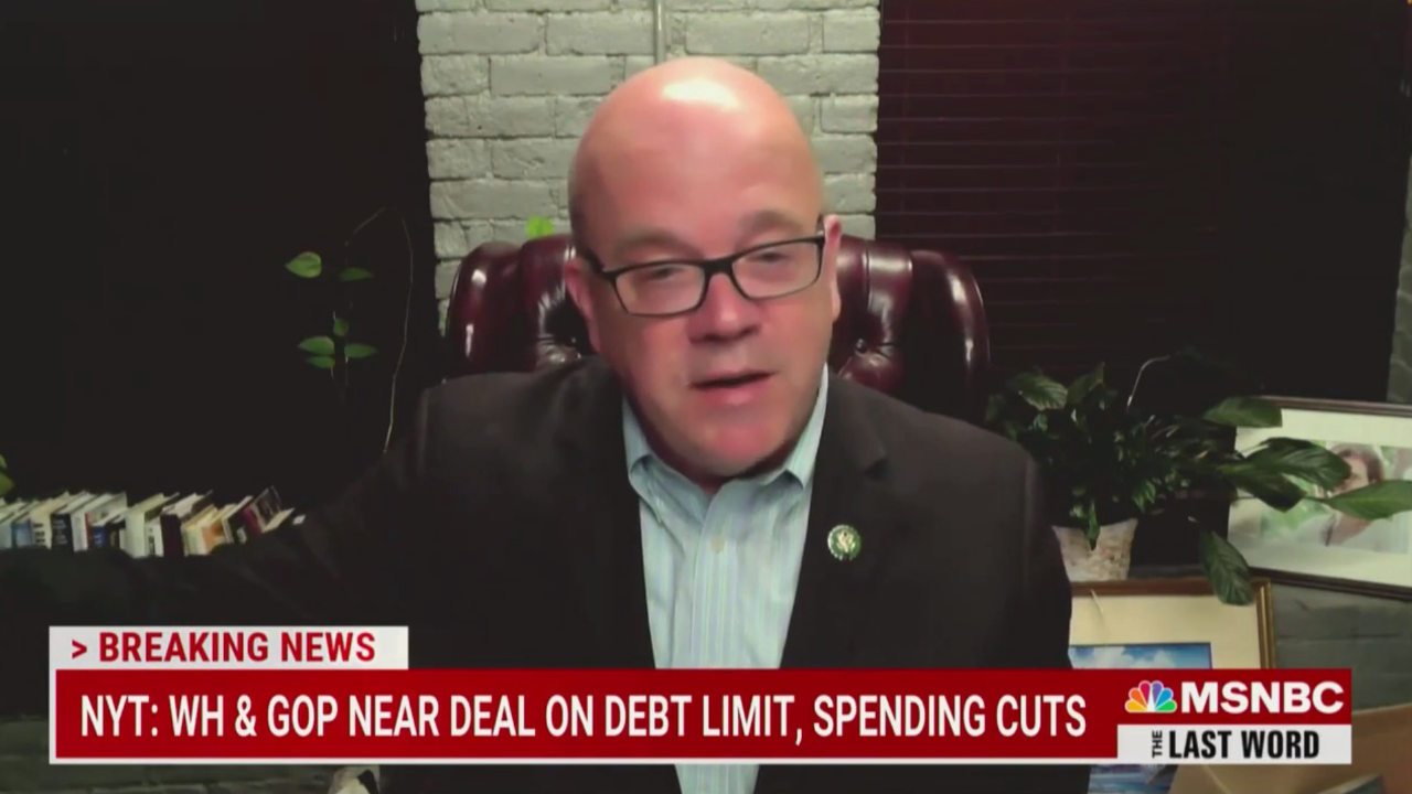 'Give me a g-----n break': House Dem fumes on MSNBC over GOP demands on debt ceiling