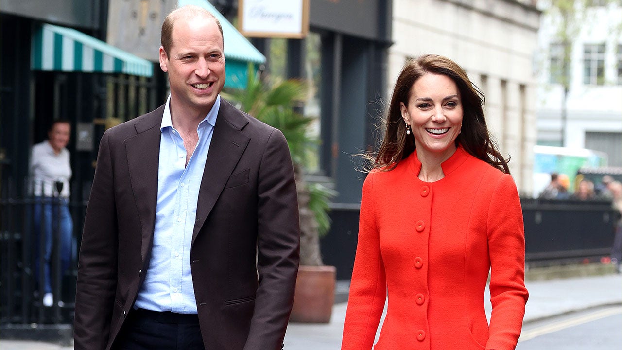 Prince William had a clever response after a patient made a cheeky remark about his wife, Kate Middleton. (Chris Jackson)