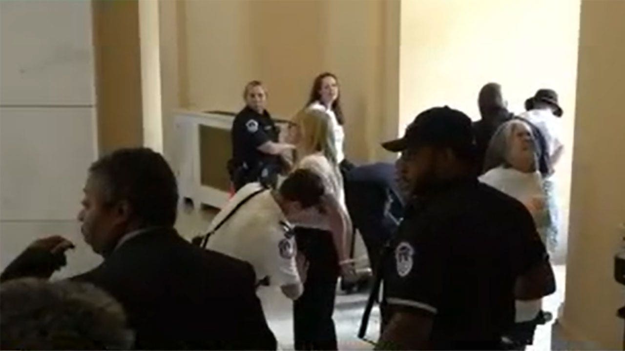 Activists protesting debt ceiling talks on Capitol Hill arrested