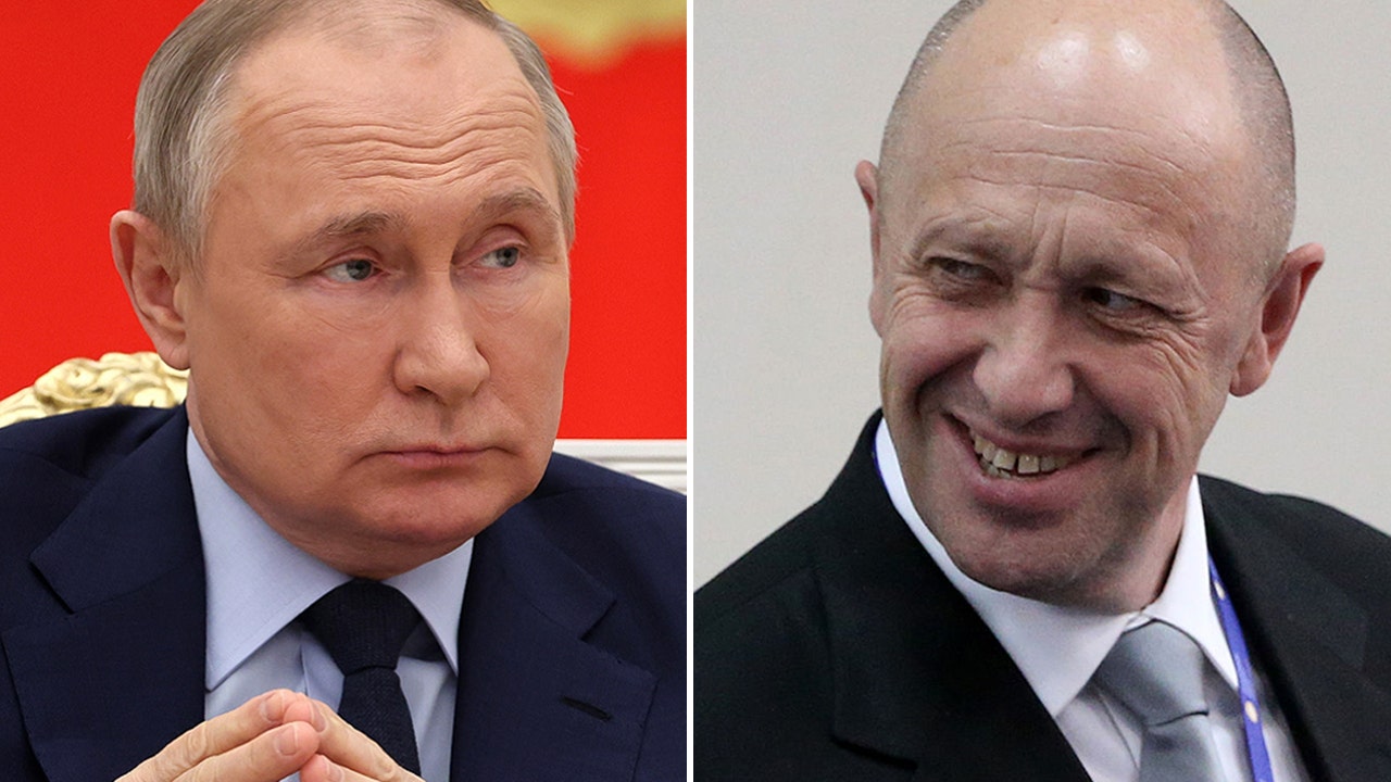 Yevgeny Prigozhin and Putin