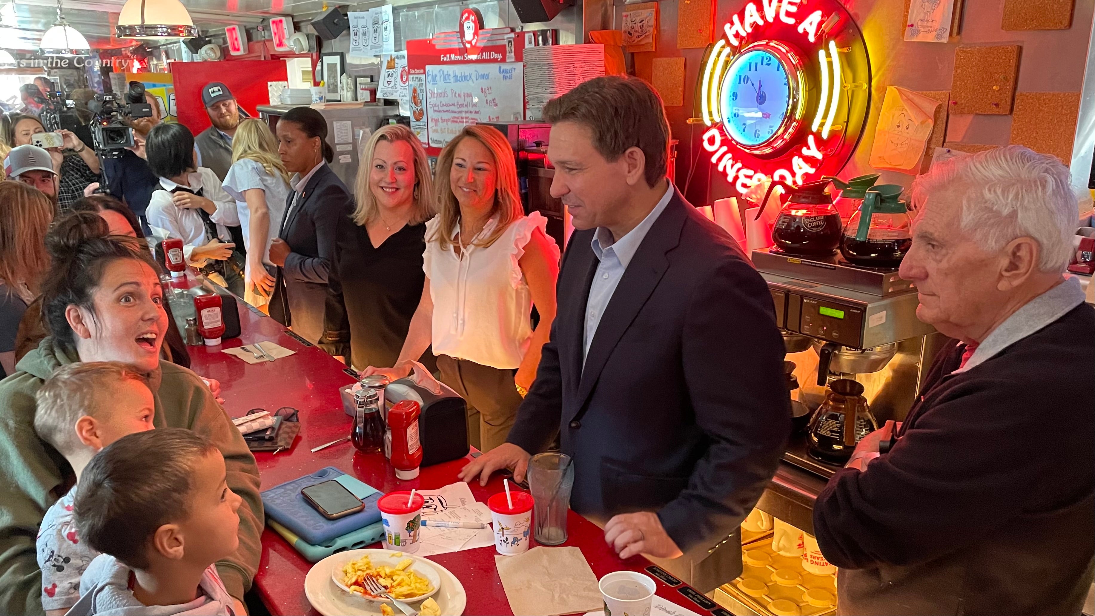 Ron DeSantis in New Hampshire