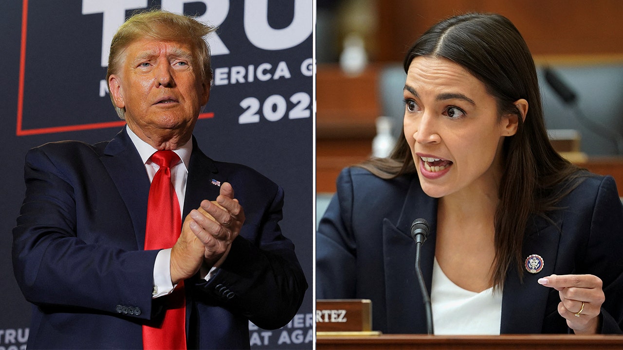 AOC claims Trump’s re-election would mean higher gas prices as fuel costs hit record high under Biden