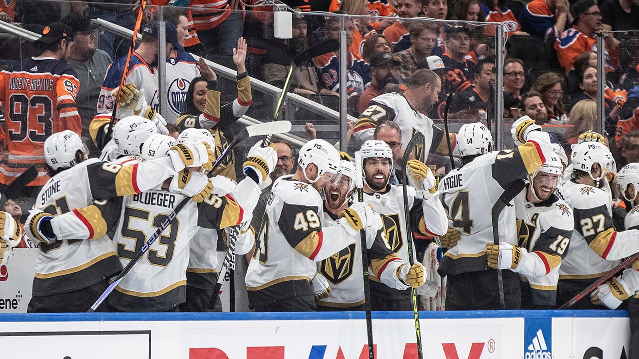 Golden Knights clinch berth into Western Conference final with win over Oilers