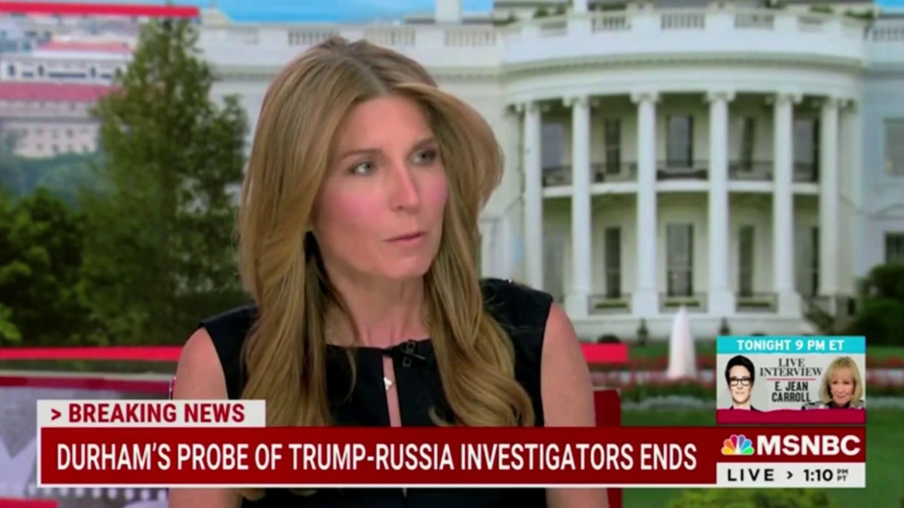 MSNBC's Nicolle Wallace dismisses Durham report: 'Whole thing' is a 'rabbit hole conspiracy' theory