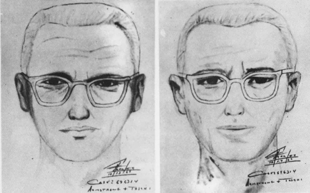 Zodiac killer sketch