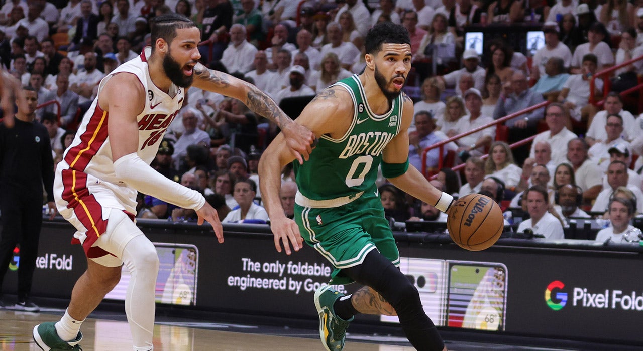 The Celtics prevented elimination with a Game 4 win over the Heat in the Eastern Conference Finals