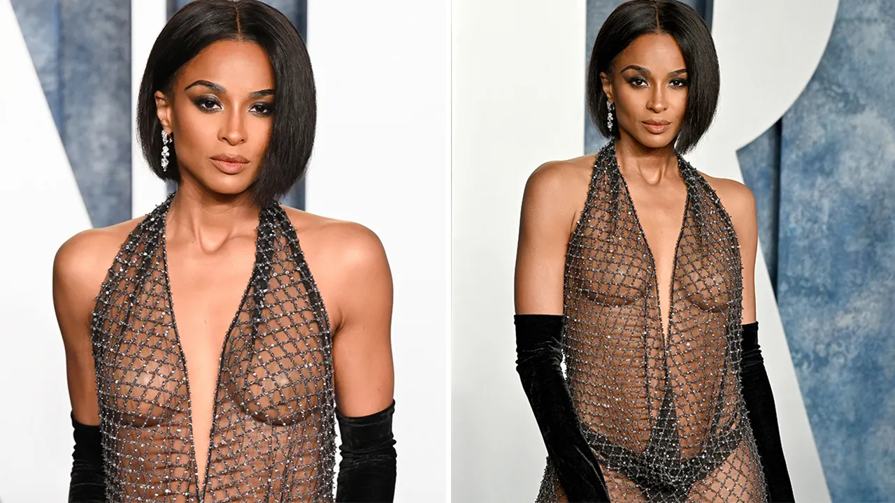 Ciara defends seethrough Vanity Fair afterparty dress, claps back at