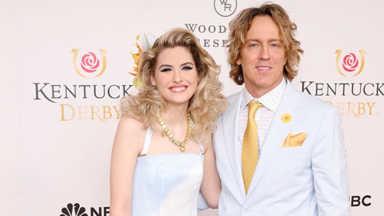 Anna Nicole Smith's daughter Dannielynn Birkhead wears late mom's jewelry and sunflower gown at Kentucky Derby