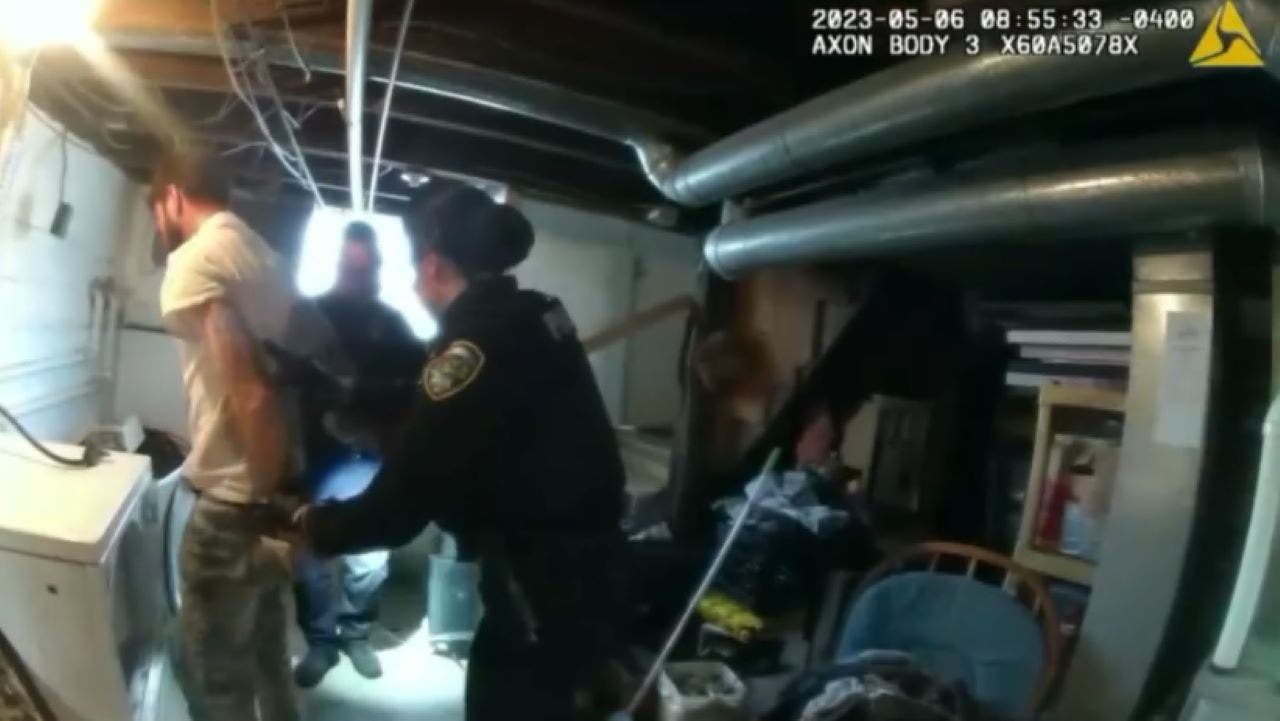 Ohio bodycam footage captures suspects hiding in dryer, under blankets during drug bust