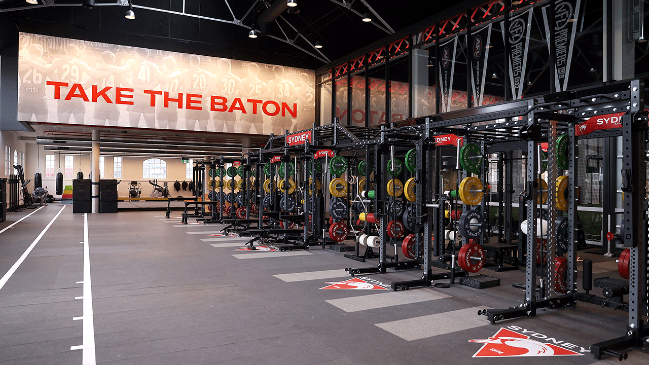 The inside of an empty gym