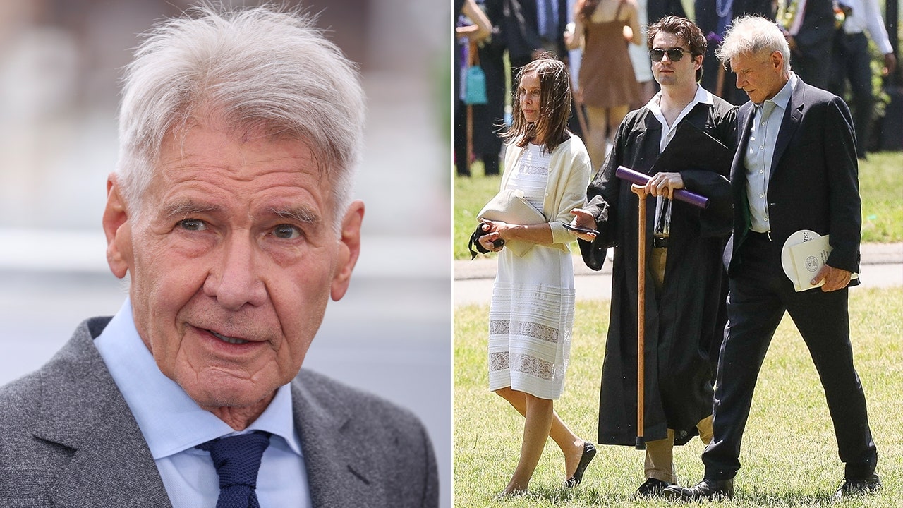 Harrison Ford admits he could have been a 'better parent' as he celebrates youngest son's graduation