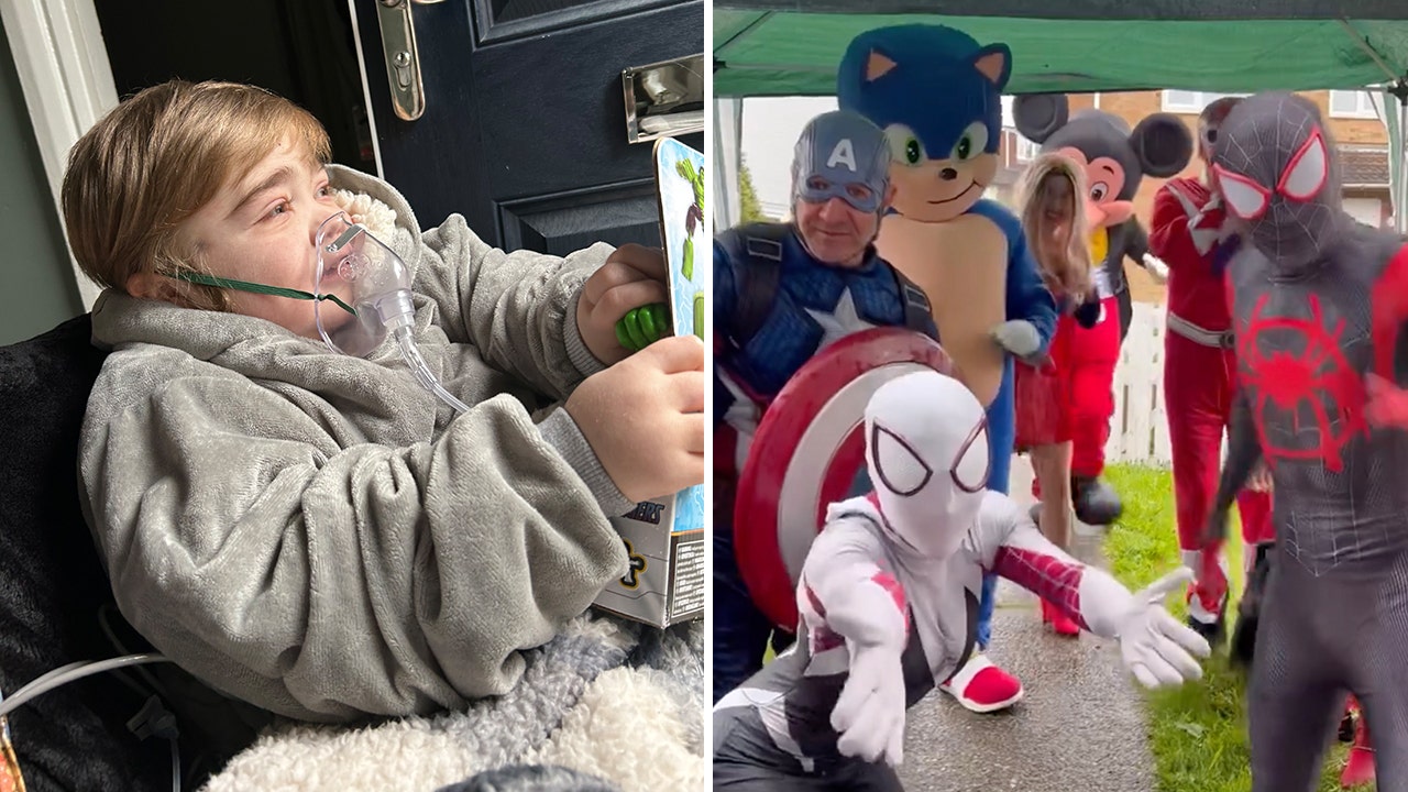UK child with terminal illness gets dying wish as movie characters surprise him: ‘Best day ever’