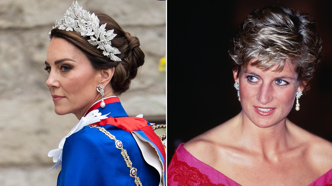 Welke En team keuken Coronation fashion: Kate Middleton honors Princess Diana, twins with  Princess Charlotte | Fox News