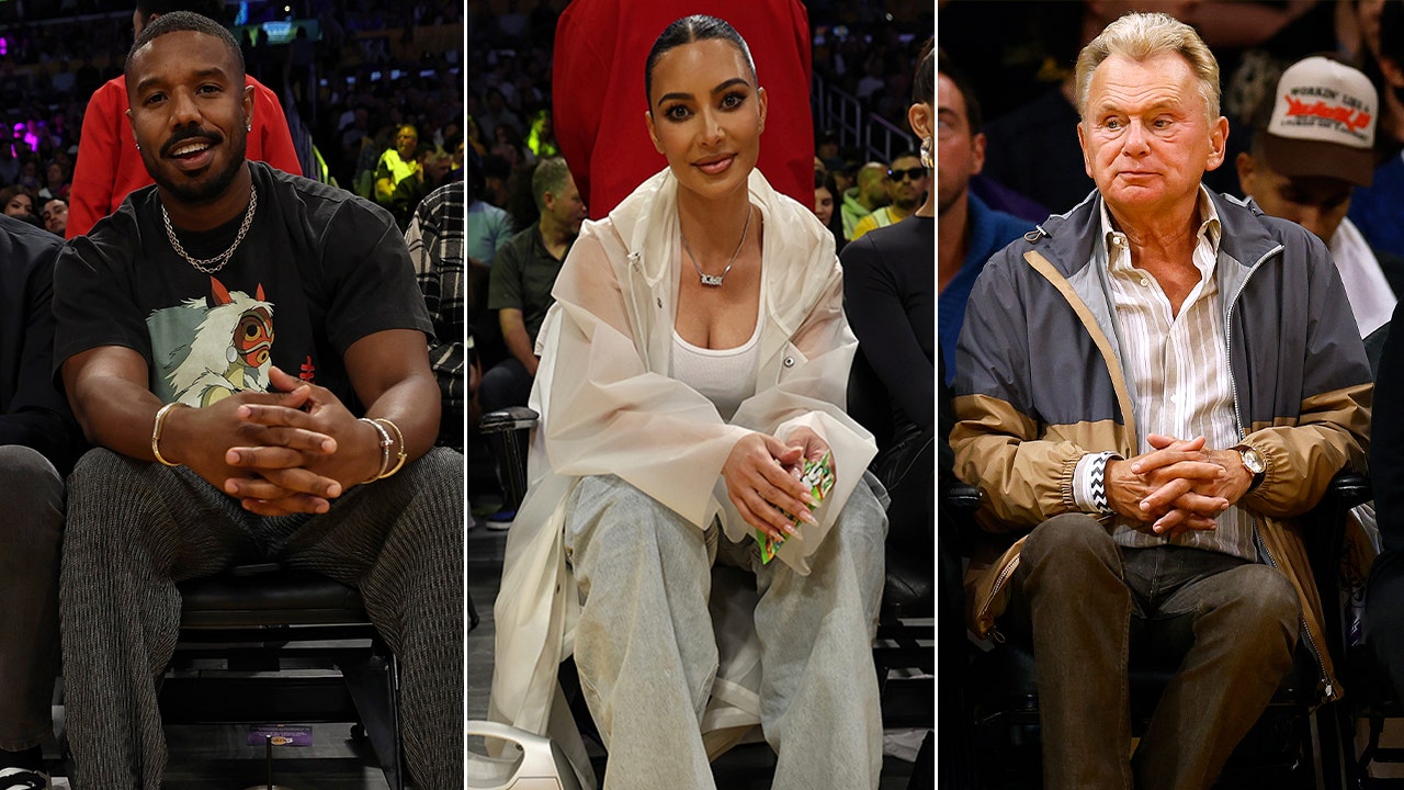 Kim Kardashian's Son Saint Wears Tristan Thompson Jersey at Lakers game
