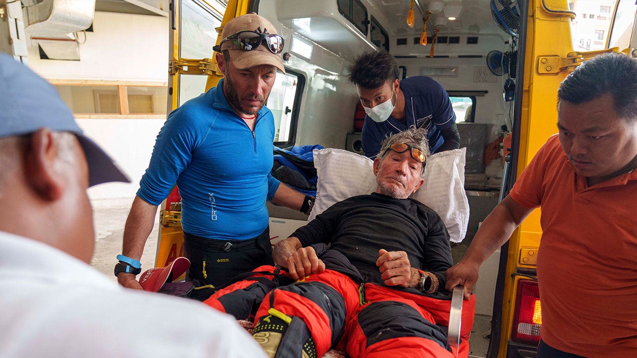 In Nepal, 84-year-old man attempting to become oldest successful climber gets rescued after getting injured