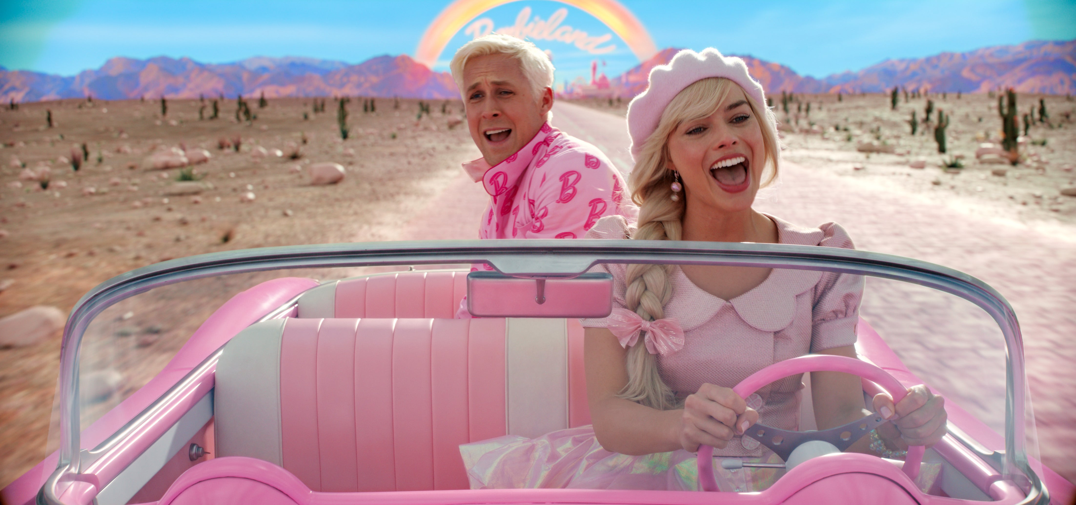 Ryan Gosling and Margot Robbie in 'Barbie'