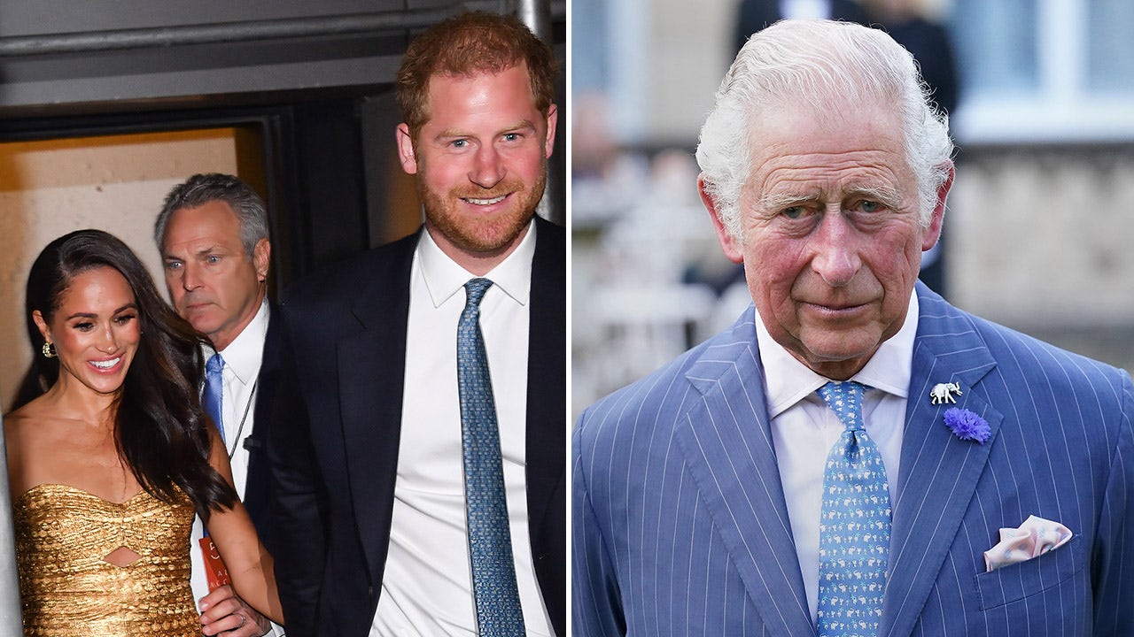 Prince Harry and Meghan Markle's alleged car chase causes controversy amid a royal security battle. (Getty Images)