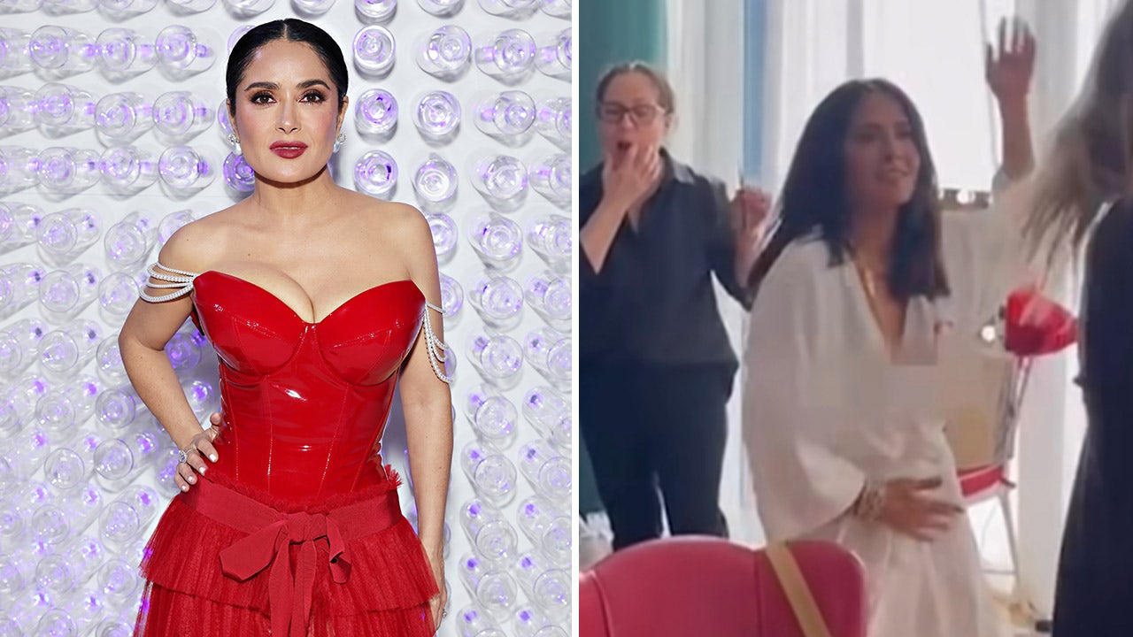 Salma Hayek Flashes Naked Body Accidentally During Cheeky Dance NY Times News Today