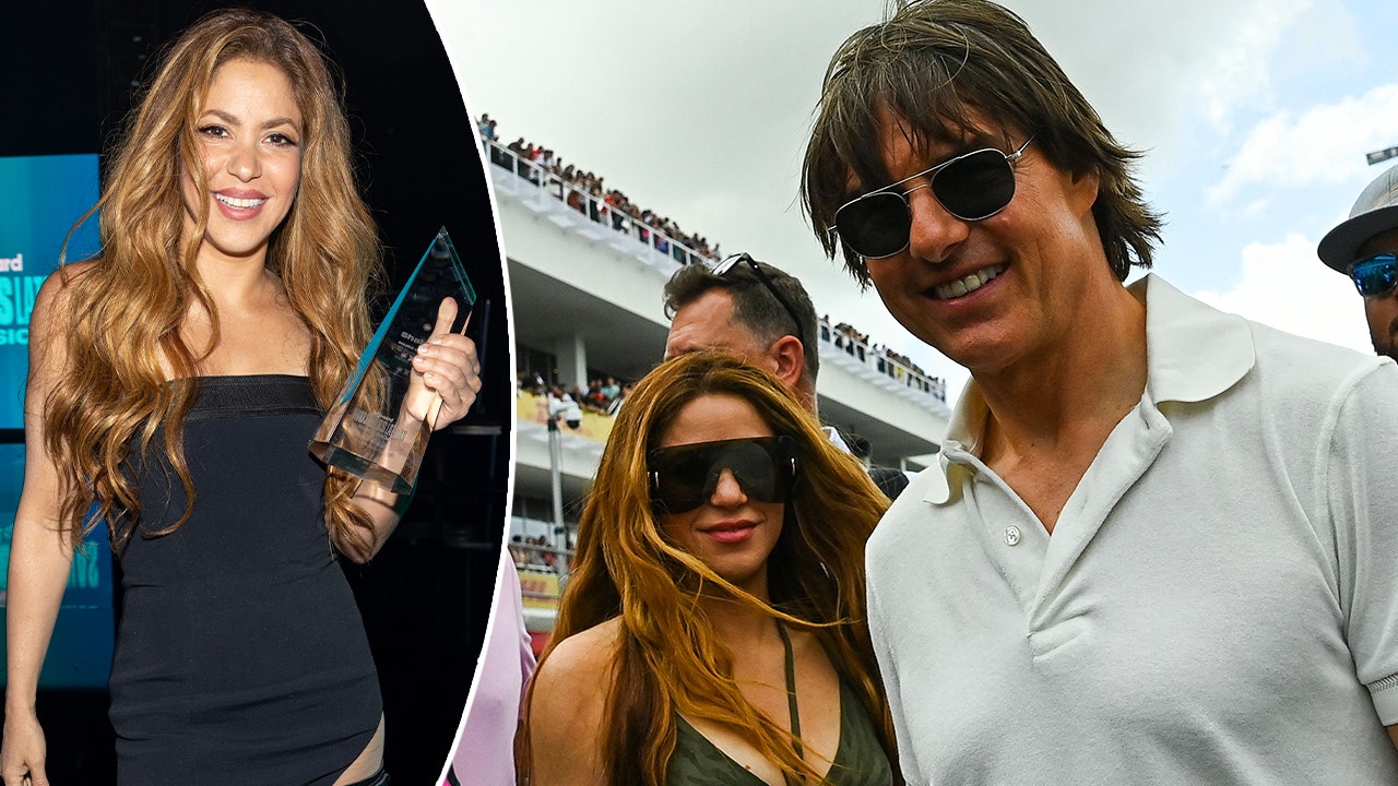 Shakira spotted with Tom Cruise after seemingly slamming ex Gerard Piqué in Woman of the Year speech
